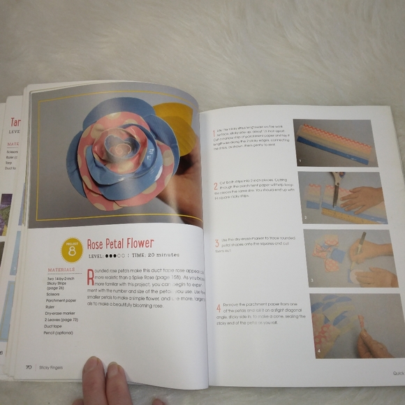BOOK Sticky Fingers- DIY Duct Tape Projects by Sophie Maletsky - Picture 3 of 7